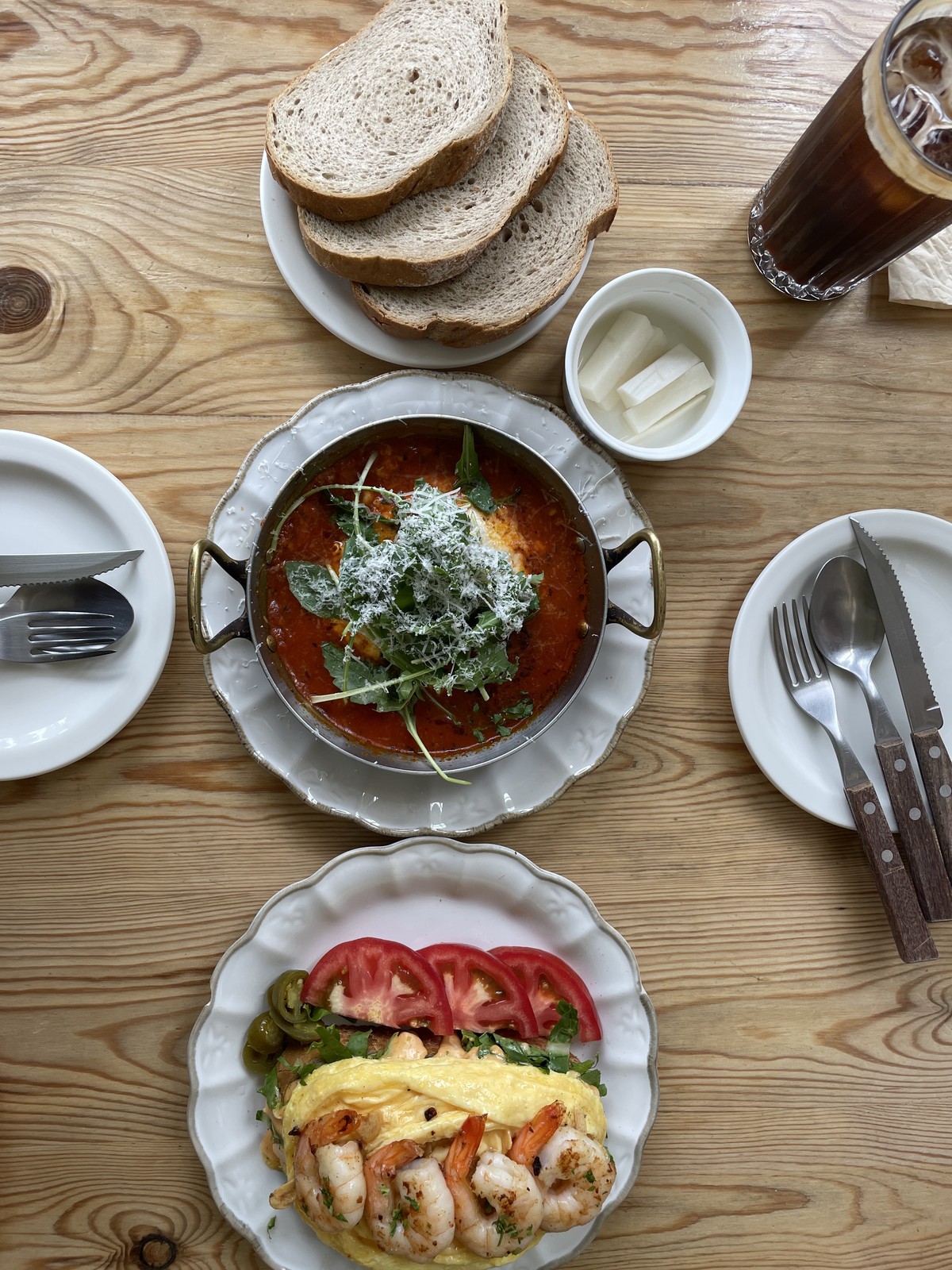 Lazyk Open Sandwich & Egg in Hell