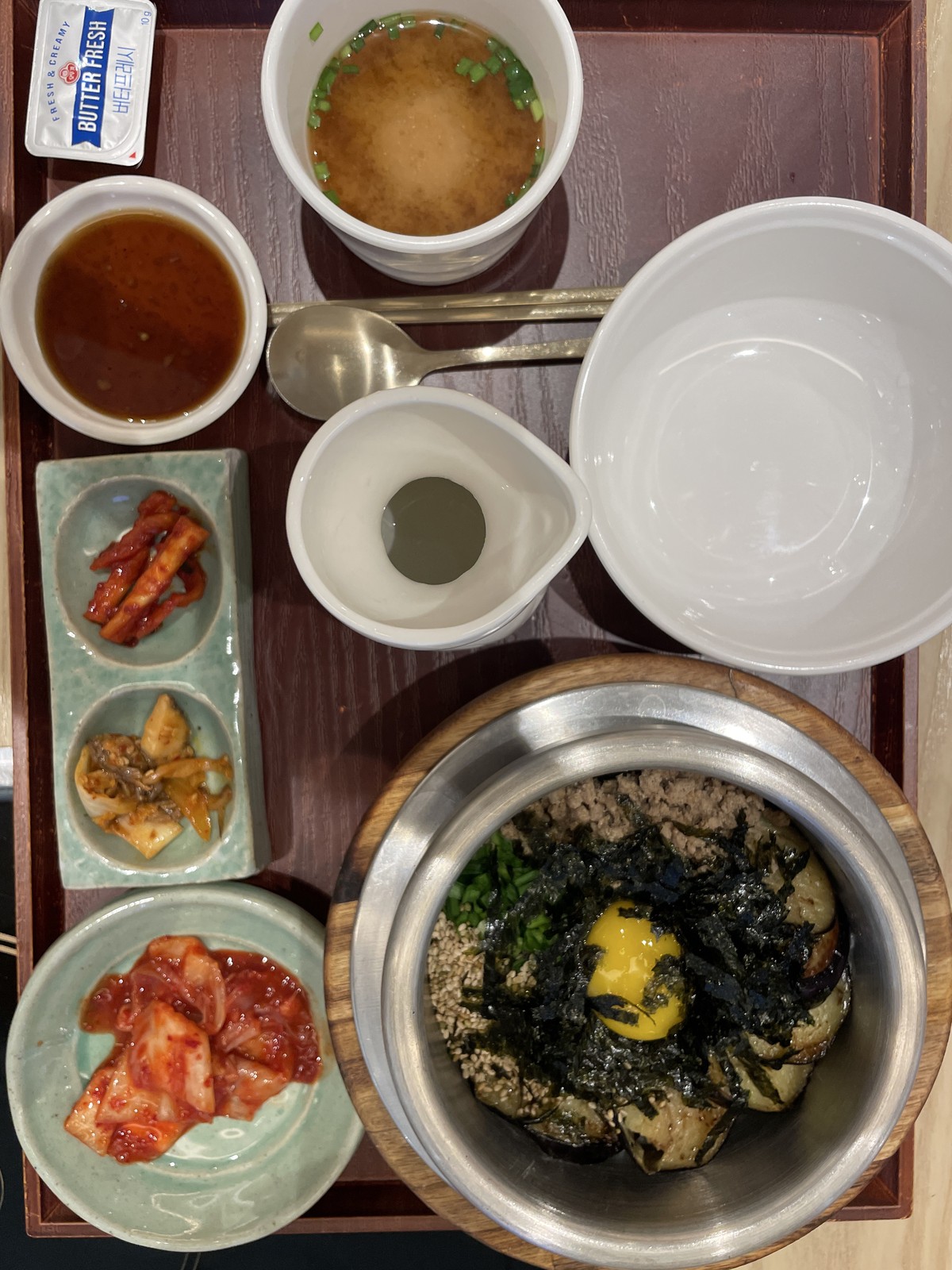 Eggplant Soboro Pot Rice