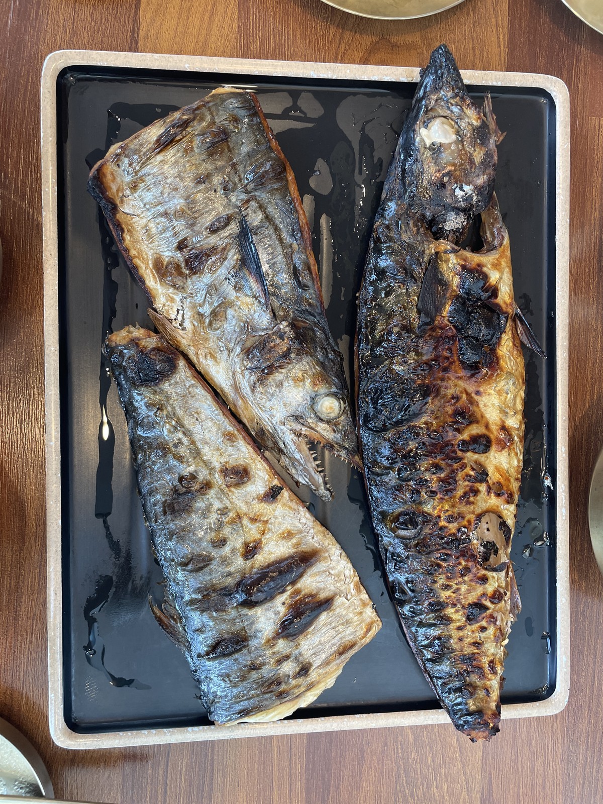 Grilled Mackerel and Spanish Mackerel