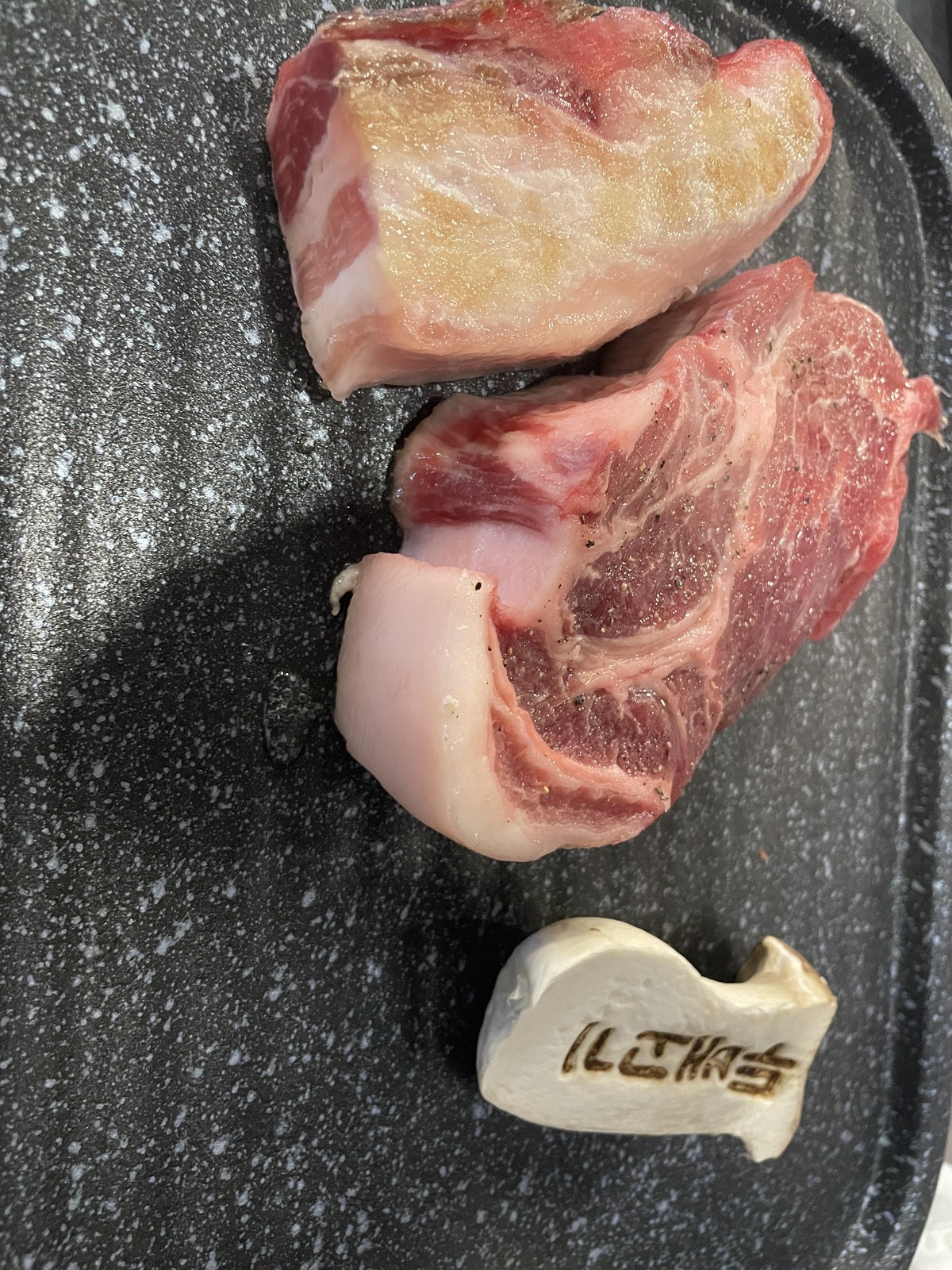 Grilled Pork Belly and Pork Neck