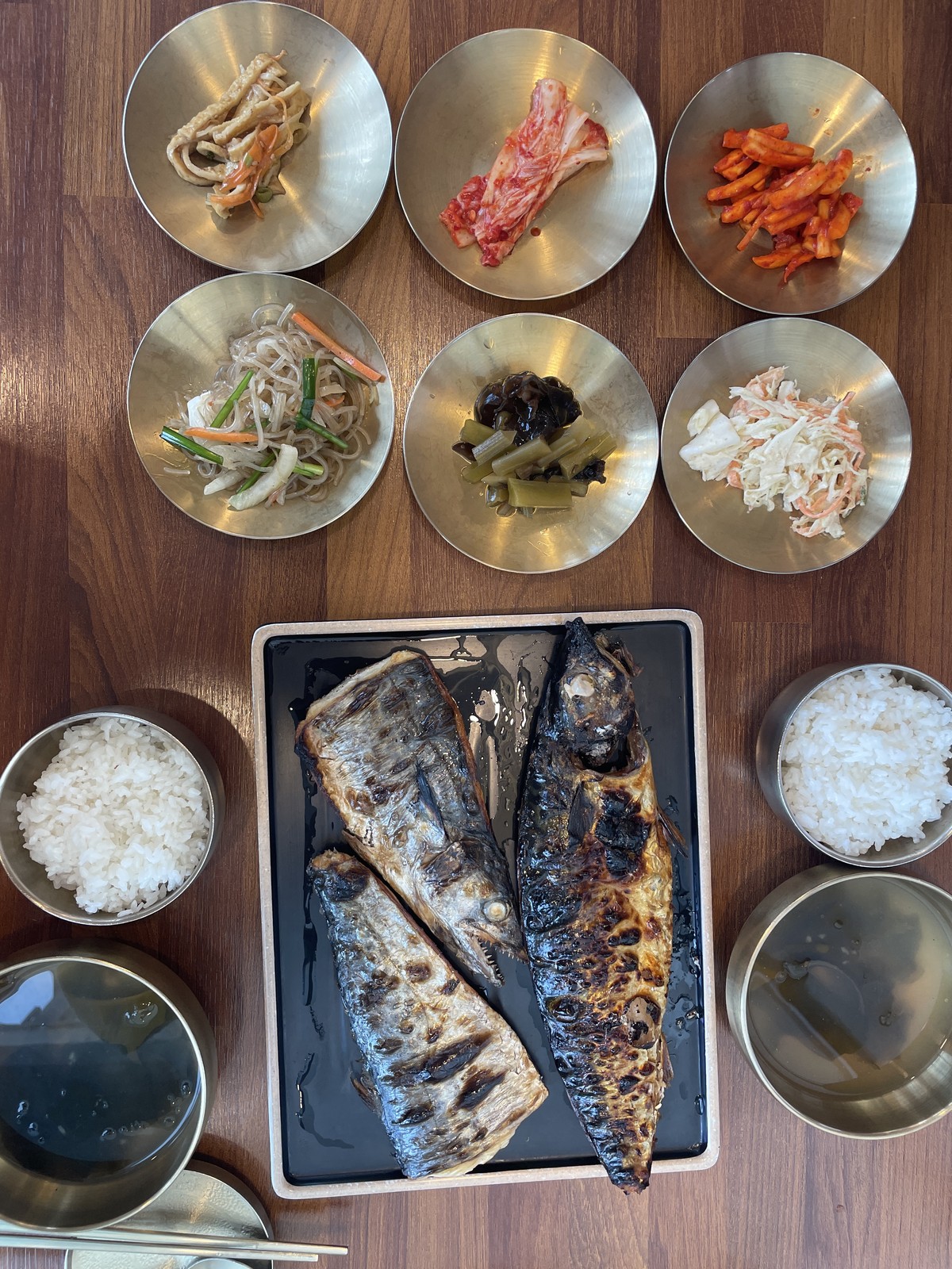 Grilled Mackerel and Spanish Mackerel